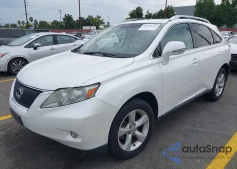 2012 Lexus Rx 350 из США, поврежденный, VIN 2T2ZK1BA7CC077015